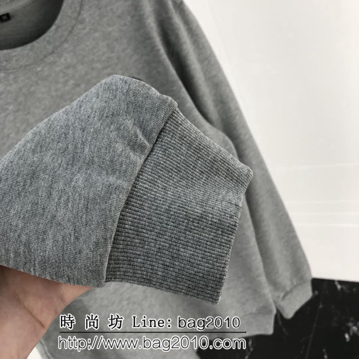 BURBERRY巴寶莉 18ss秋冬新款 小標騎士刺繡 男生純棉毛圈衛衣 簡單百搭款 ydi1823